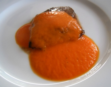 Gehakt met romige paprikajus